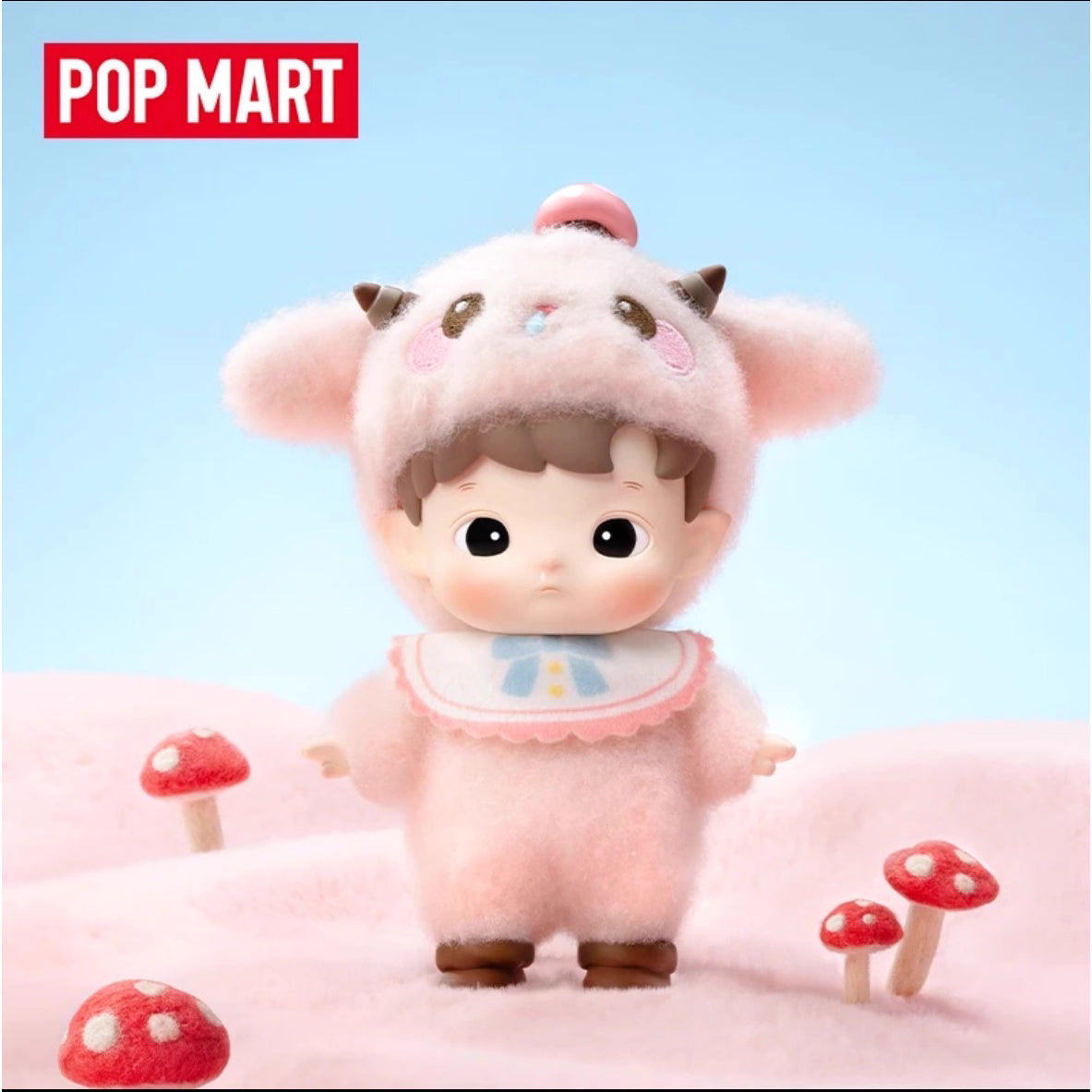 POPMARTHACIPUPU동물 스티커 시리즈 손으로 만든 블라인드 박스